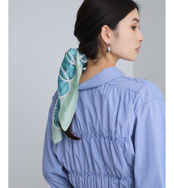 VIS「70&times;70フラワースカーフ」|バンダナ・スカーフ|