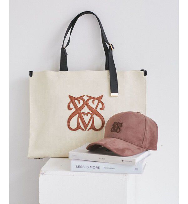 VIS「【軽量】【2WAY】ビッグロゴキャリーオントートバッグ」|トートバッグ|