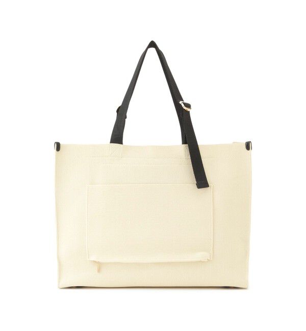 VIS「【軽量】【2WAY】ビッグロゴキャリーオントートバッグ」|トートバッグ|