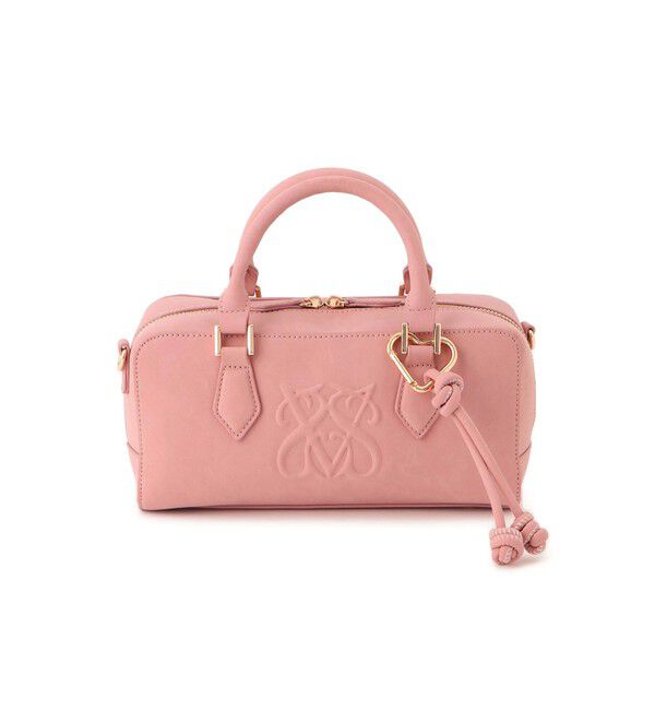 VIS「ロゴスエードミニボストンバッグ/2WAY」|ボストンバッグ|