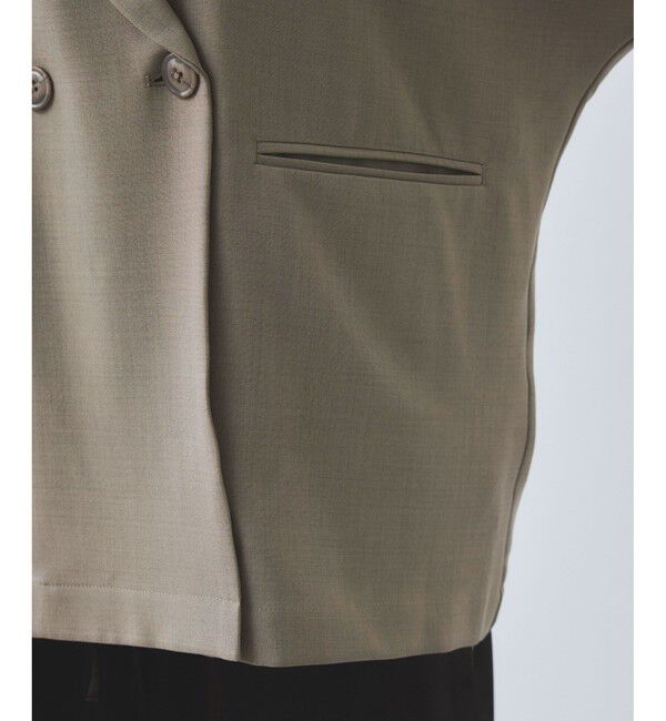 VIS「【WEB限定】タックスリーブテーラードジャケット」|テーラードジャケット|