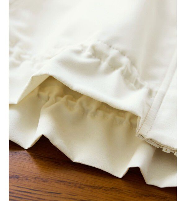 VIS「【WEB限定】バックフリルライトフードブルゾン」|ブルゾン・スタジャン|