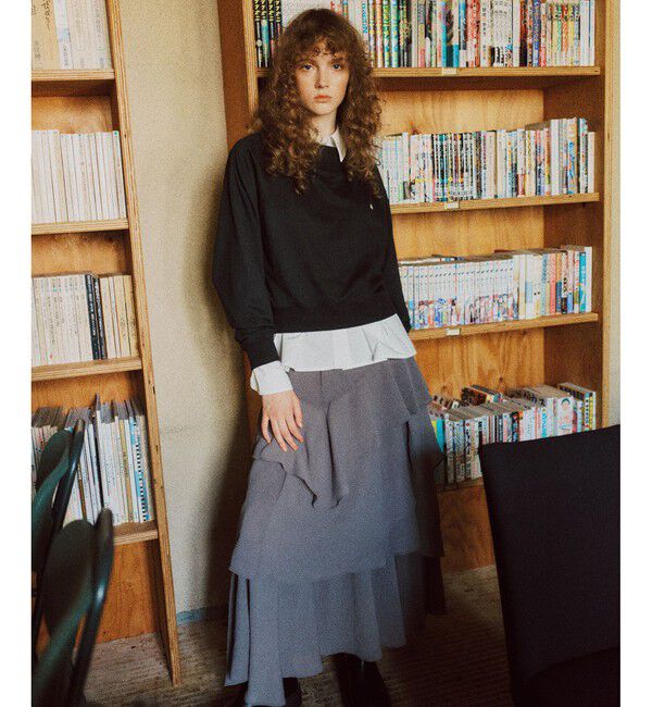 VIS「【POLO BCS】VIS別注ワンショルダースウェットトップス」|スウェット・ジャージ|