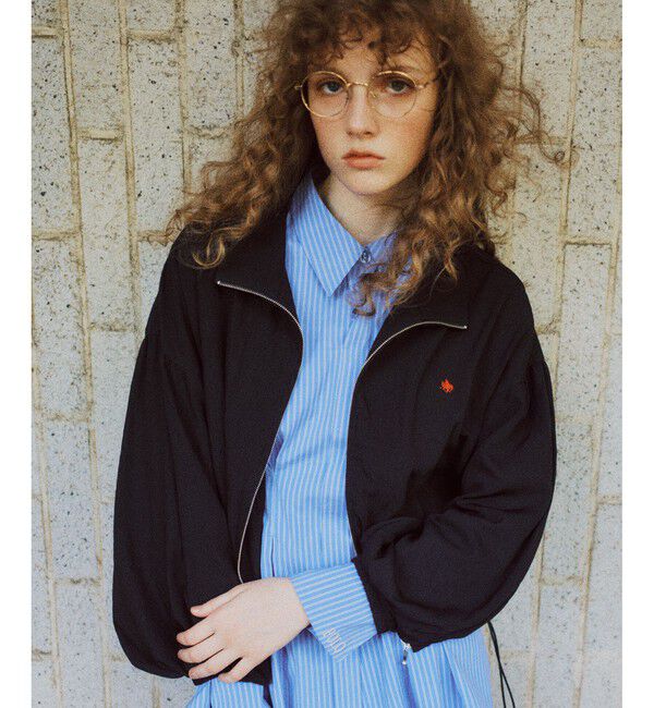 VIS「【POLO BCS】VIS別注スタンドネックバルーンブルゾン/WEB限定」|ブルゾン・スタジャン|ブラック(01)