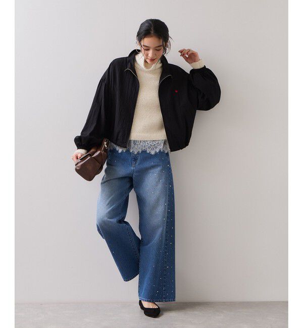 VIS「【POLO BCS】VIS別注スタンドネックバルーンブルゾン/WEB限定」|ブルゾン・スタジャン|