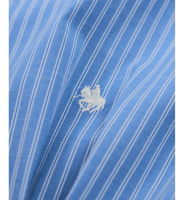 VIS「【POLOBCS】VIS別注ウエストタックフレアシャツ」|シャツ・ブラウス|