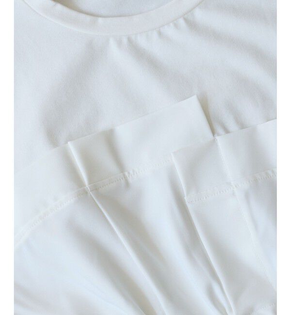 VIS「【WEB限定】ビスチェドッキングペプラムロングスリーブTシャツ」|Tシャツ・カットソー|