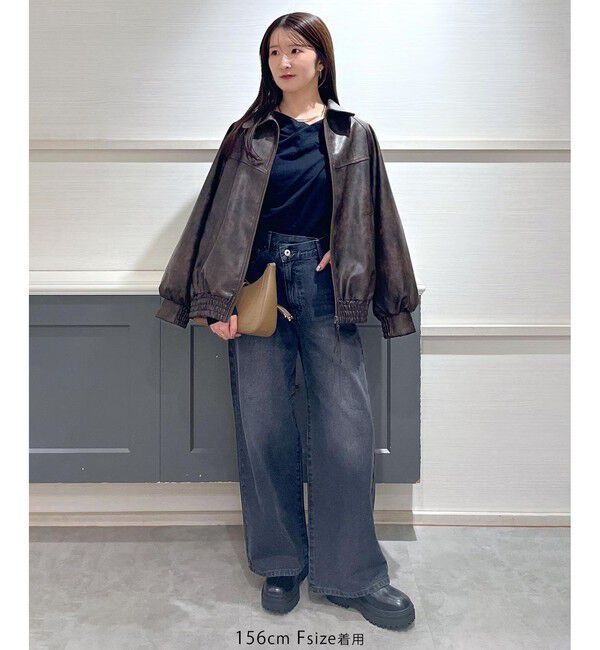 VIS「ドレープオフショルロンT/一部WEB限定カラー・イージーケア」|Tシャツ・カットソー|