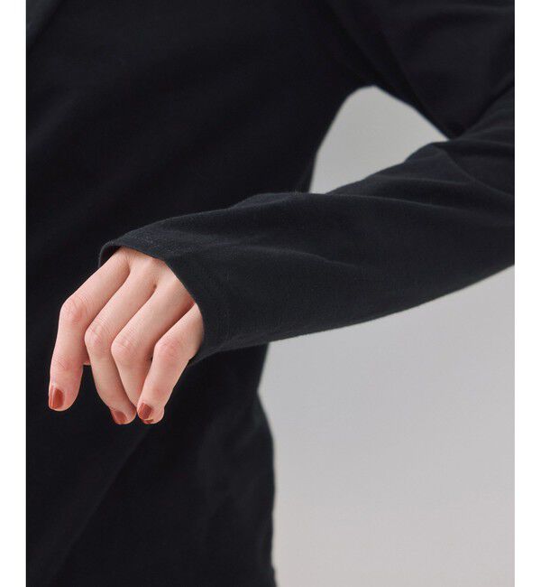 VIS「ドレープオフショルロンT/一部WEB限定カラー・イージーケア」|Tシャツ・カットソー|