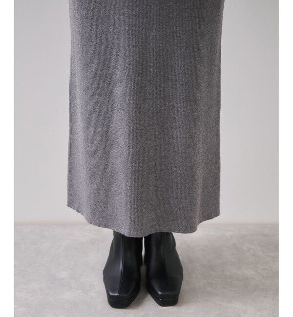 VIS「リブニットスカート/セットアップ対応」|スカート|