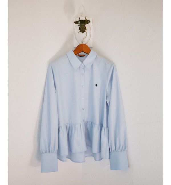 VIS「【POLO BCS】VIS別注ペプラムデザインシャツ」|シャツ・ブラウス|