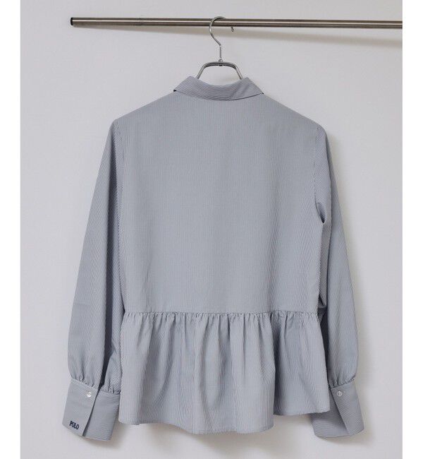 VIS「【POLO BCS】VIS別注ペプラムデザインシャツ」|シャツ・ブラウス|