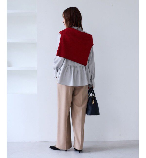 VIS「【POLO BCS】VIS別注ペプラムデザインシャツ」|シャツ・ブラウス|