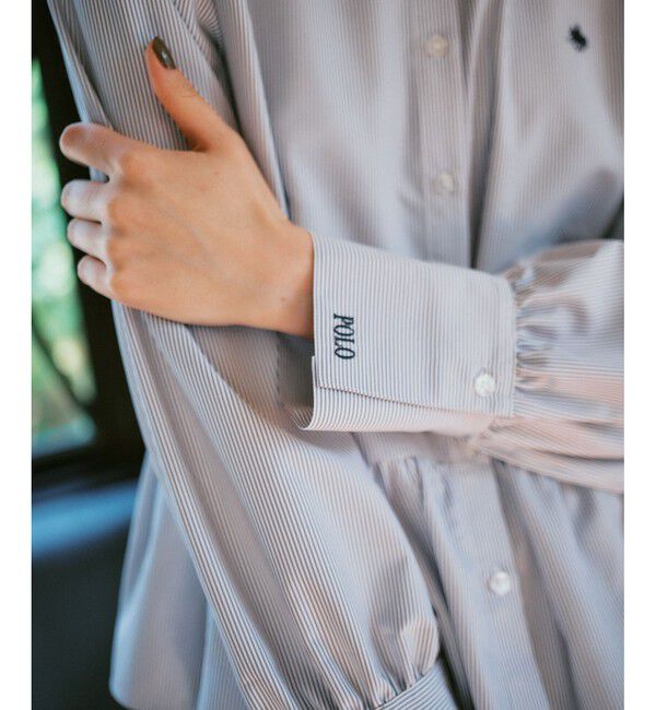 VIS「【POLO BCS】VIS別注ペプラムデザインシャツ」|シャツ・ブラウス|