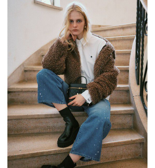 VIS「【POLO BCS】VIS別注ペプラムデザインシャツ」|シャツ・ブラウス|