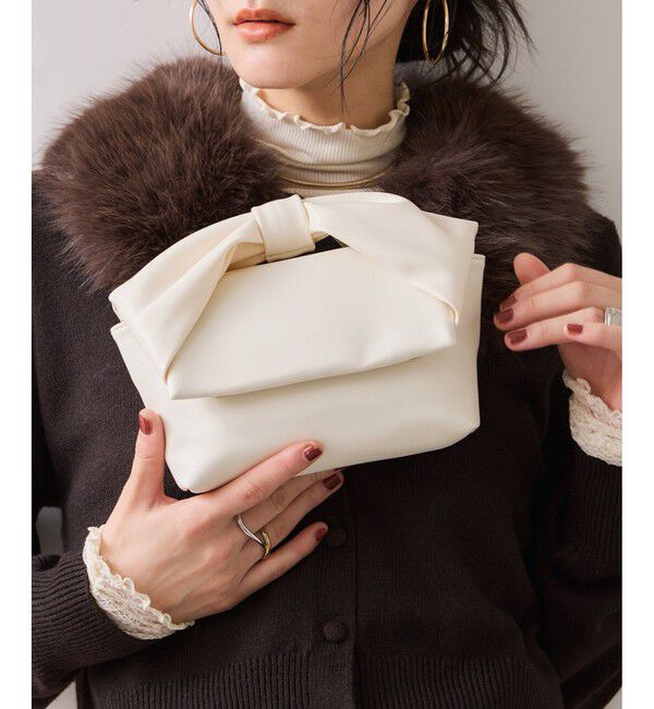 VIS「リボンハンドルチェーンショルダーバッグ/2WAY」|ショルダー・メッセンジャー|