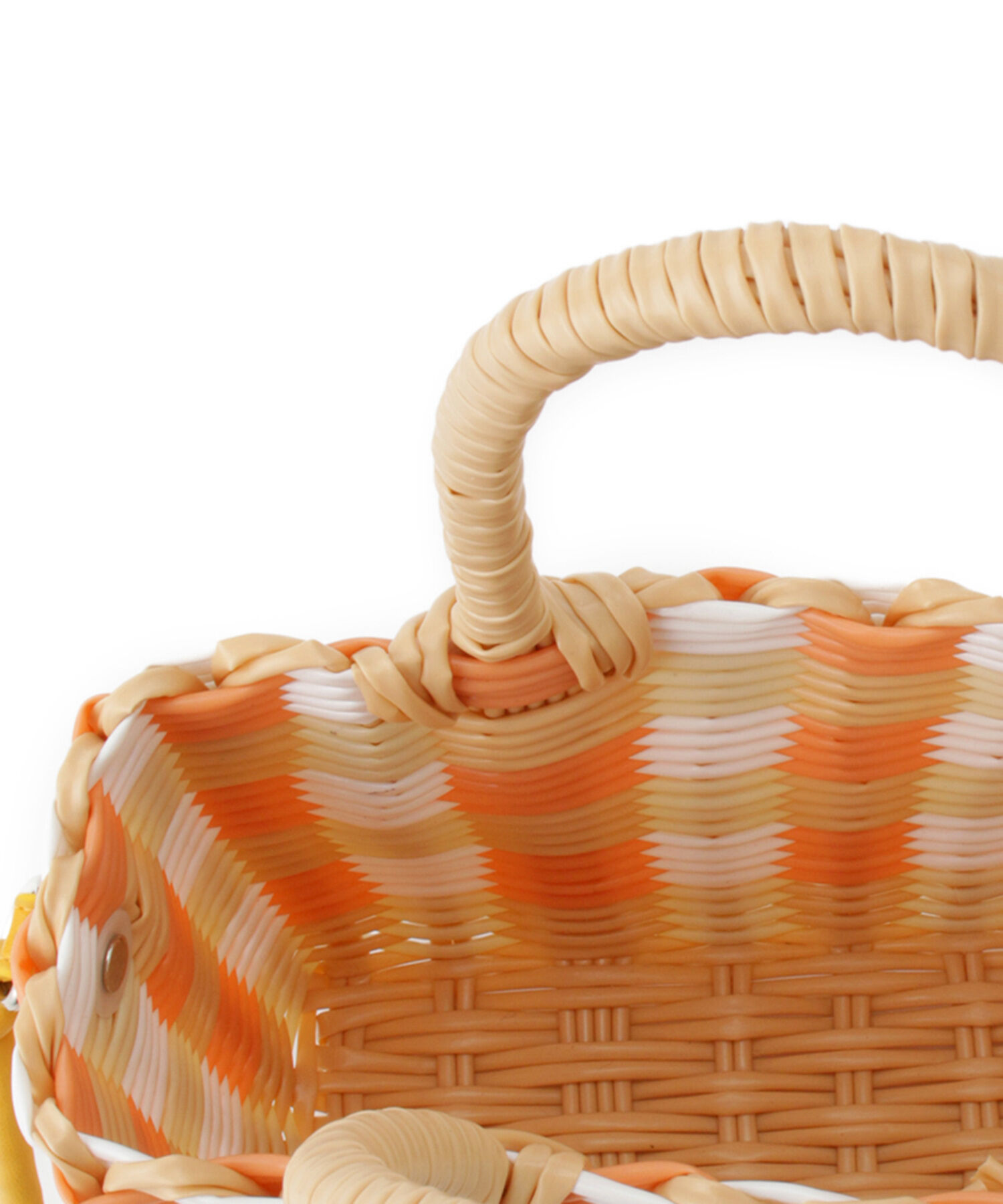 ROPE PICNIC PASSAGE「【Casselini/キャセリーニ】パターンマルシェショルダーバッグ」|かごバッグ|