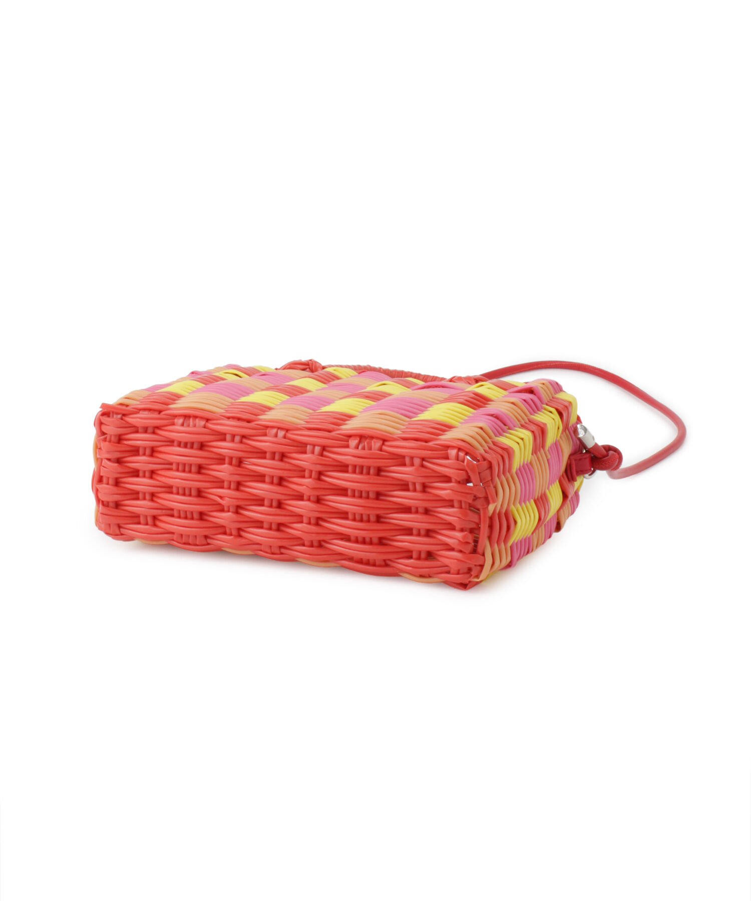 ROPE PICNIC PASSAGE「【Casselini/キャセリーニ】パターンマルシェショルダーバッグ」|かごバッグ|