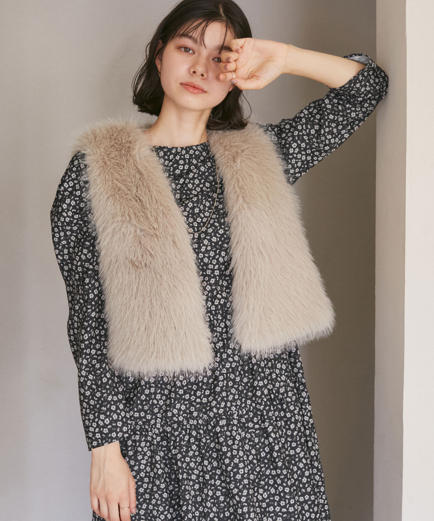 Rope&rsquo;Picnic「小花柄ワンピース/リンクコーデ」|ワンピース|