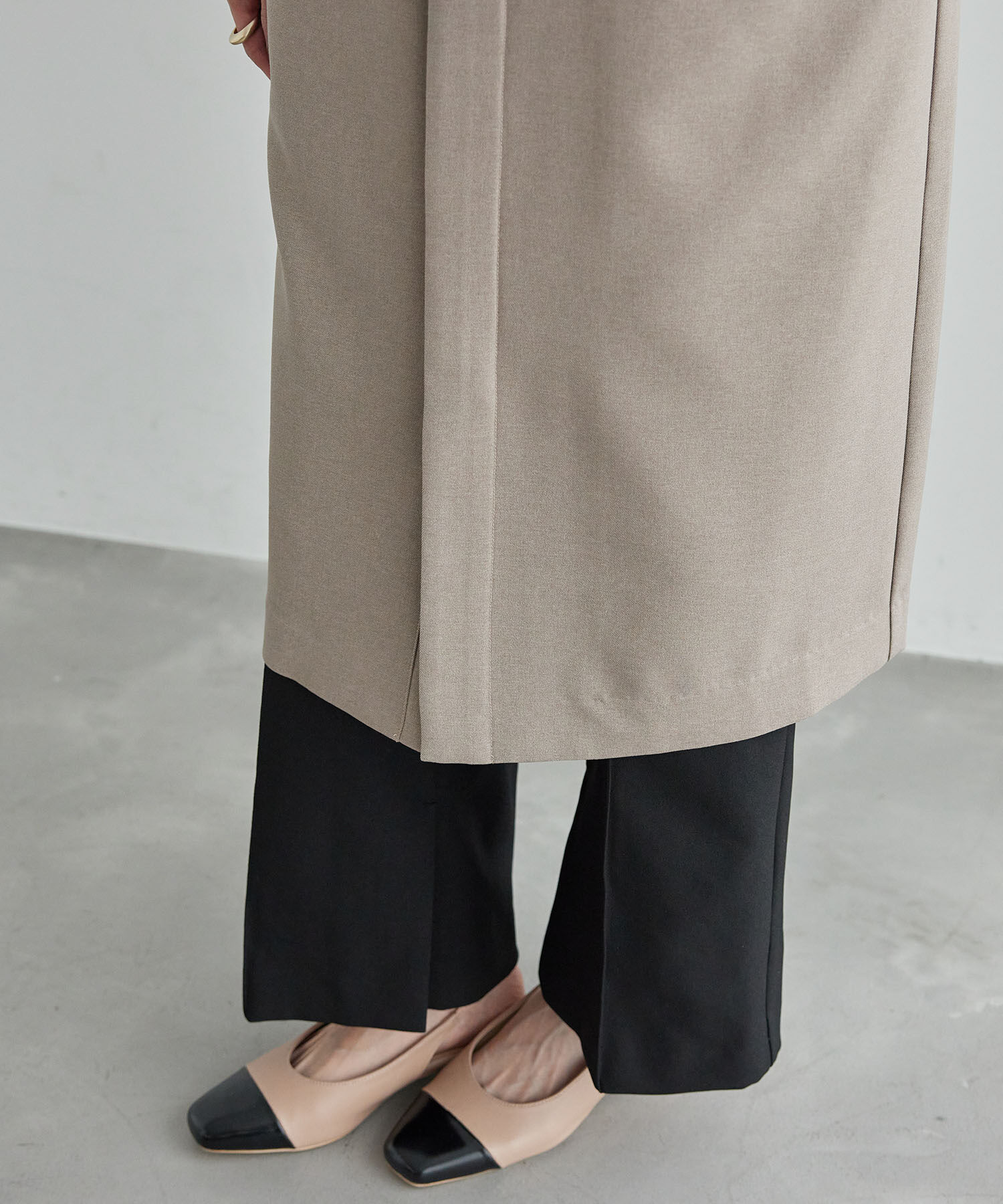 Rope&rsquo;Picnic「スリーブレスロングジレ/セットアップ対応・リンクコーデ」|ベスト・ジレ|