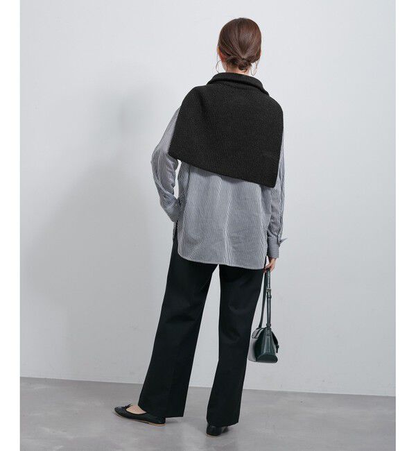 ROPE PICNIC PASSAGE「ラメニットハーフジップベスト」|ベスト・ジレ|