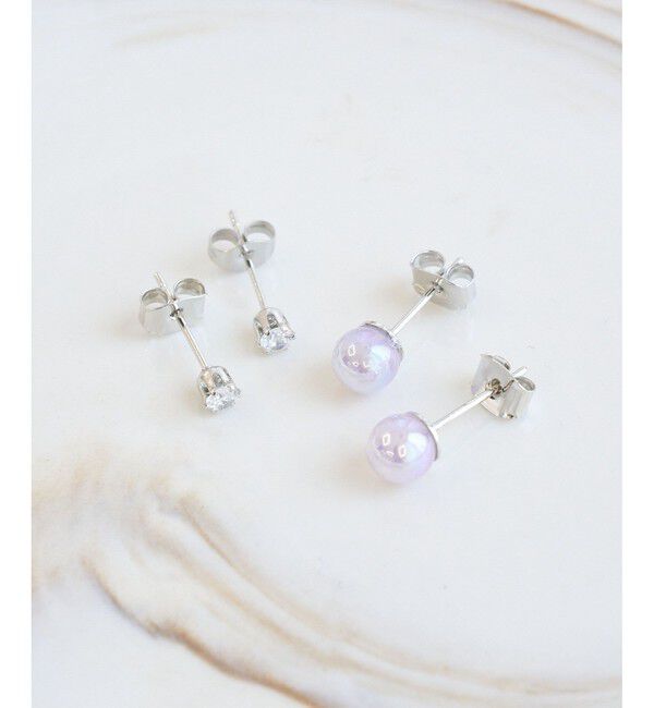 ROPE PICNIC PASSAGE「ピアスセット」|ピアス|ラベンダー