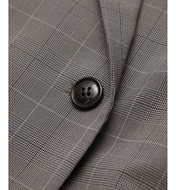 Rope&rsquo;Picnic「【接触冷感・UVカット・速乾】【リネンライク・シリーズ】シアーテーラードジャケット/セットアップ対応」|テーラードジャケット|