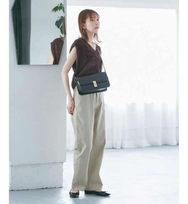 Rope&rsquo;Picnic「ショートフェザーニットベスト」|ベスト・ジレ|