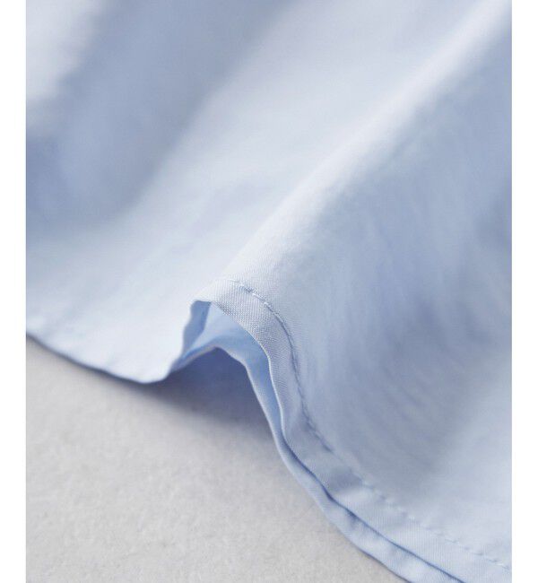 Rope&rsquo;Picnic「【UVケア・防シワ】羽織れるピンタックデザインペプラムシャツ」|シャツ・ブラウス|