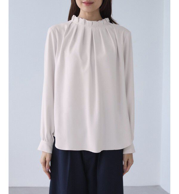 Rope&rsquo;Picnic「【WEB限定】多機能タックブラウス」|シャツ・ブラウス|