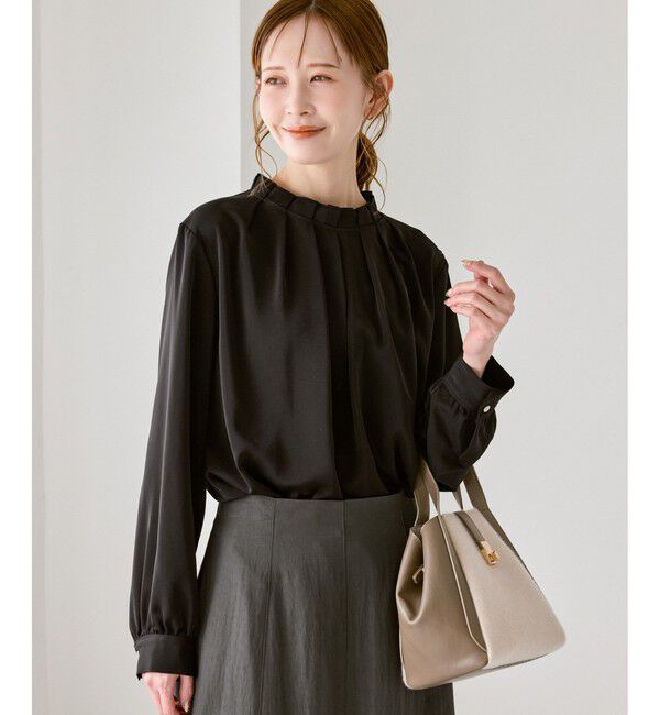 Rope&rsquo;Picnic「【WEB限定】多機能タックブラウス」|シャツ・ブラウス|