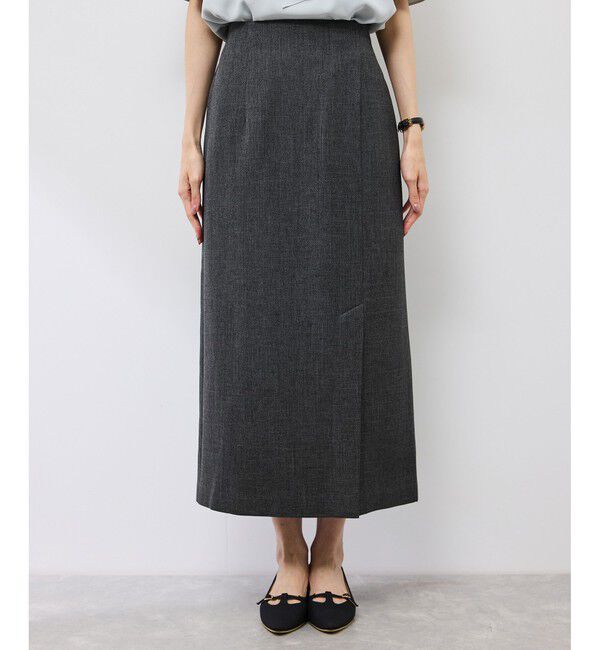 Rope&rsquo;Picnic「スリートーンツイードスカート/セットアップ対応」|スカート|