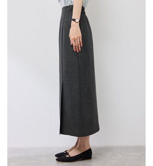 Rope&rsquo;Picnic「スリートーンツイードスカート/セットアップ対応」|スカート|