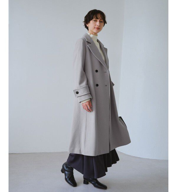 Rope&rsquo;Picnic「JAPAN FABRIC ダブルチェスターコート/一部WEB限定カラー」|チェスターコート|