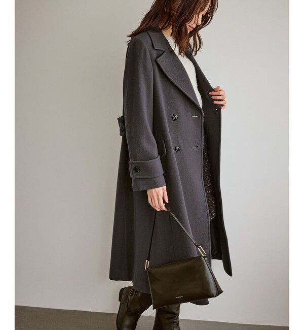 Rope&rsquo;Picnic「JAPAN FABRIC ダブルチェスターコート/一部WEB限定カラー」|チェスターコート|