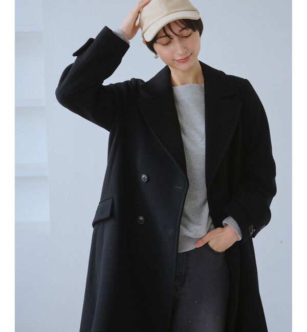 Rope&rsquo;Picnic「JAPAN FABRIC ダブルチェスターコート/一部WEB限定カラー」|チェスターコート|