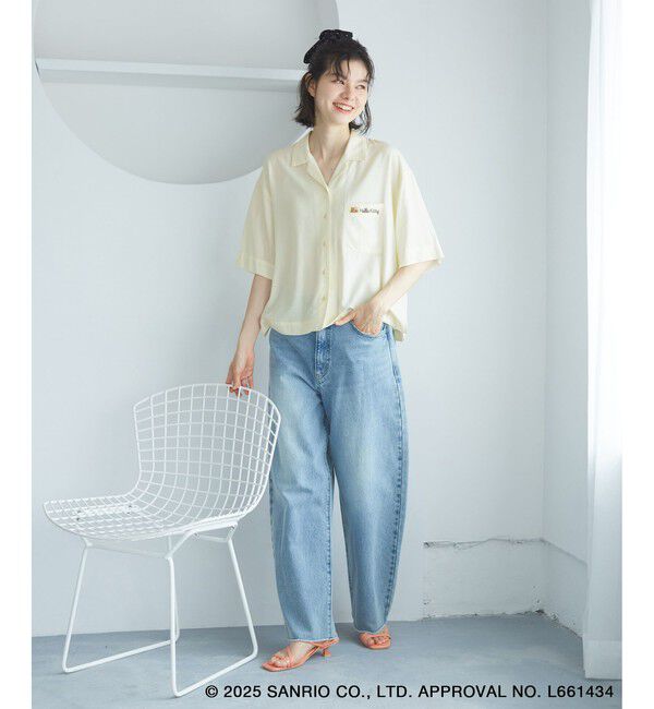 Rope&rsquo;Picnic「【ROPE' PICNIC&times;ハローキティ コラボ】日焼けハローキティ アソートシャツ」|シャツ・ブラウス|