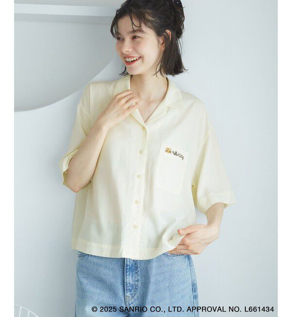 Rope&rsquo;Picnic「【ROPE' PICNIC&times;ハローキティ コラボ】日焼けハローキティ アソートシャツ」|シャツ・ブラウス|