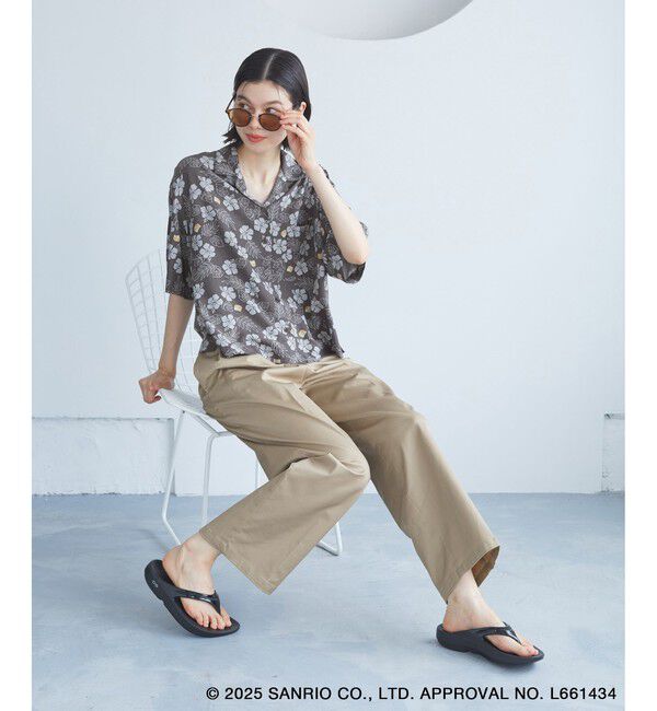 Rope&rsquo;Picnic「【ROPE' PICNIC&times;ハローキティ コラボ】日焼けハローキティ アソートシャツ」|シャツ・ブラウス|