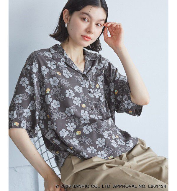 Rope&rsquo;Picnic「【ROPE' PICNIC&times;ハローキティ コラボ】日焼けハローキティ アソートシャツ」|シャツ・ブラウス|