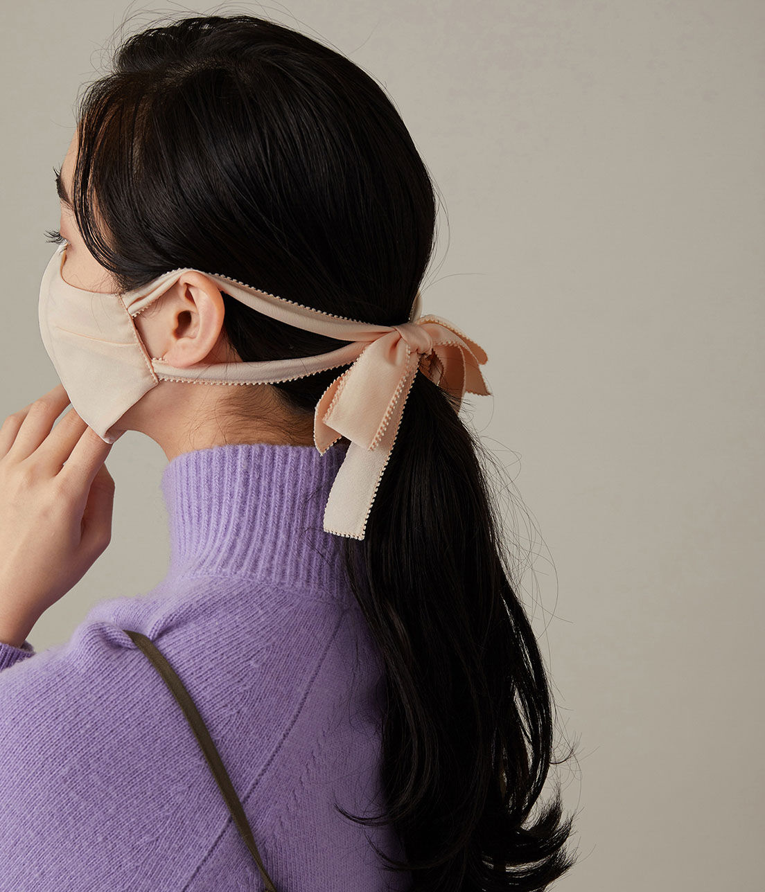 ADAM ET ROPE'「【トロワズィエムチャコ】リボンマスク」|その他|