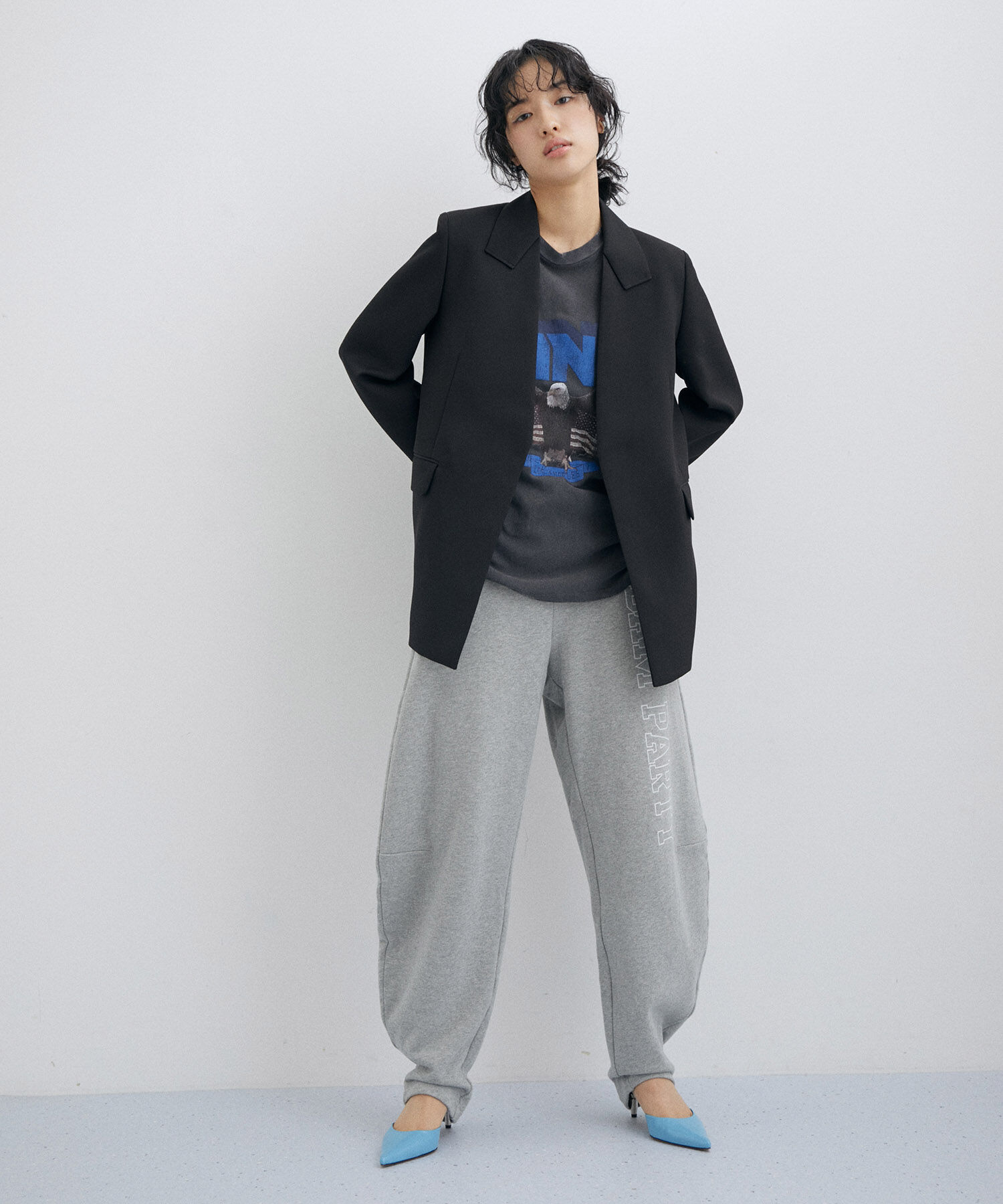 ADAM ET ROPE'「【サステナブル・セットアップ対応・オケージョン対応】シェイプフォルムシングルジャケット」|テーラードジャケット|