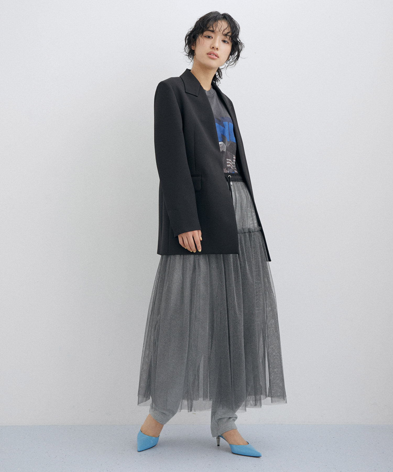 ADAM ET ROPE'「【サステナブル・セットアップ対応・オケージョン対応】シェイプフォルムシングルジャケット」|テーラードジャケット|