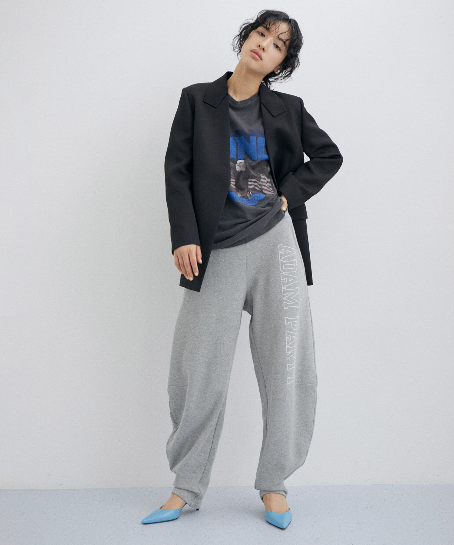 ADAM ET ROPE'「【サステナブル・セットアップ対応・オケージョン対応】シェイプフォルムシングルジャケット」|テーラードジャケット|