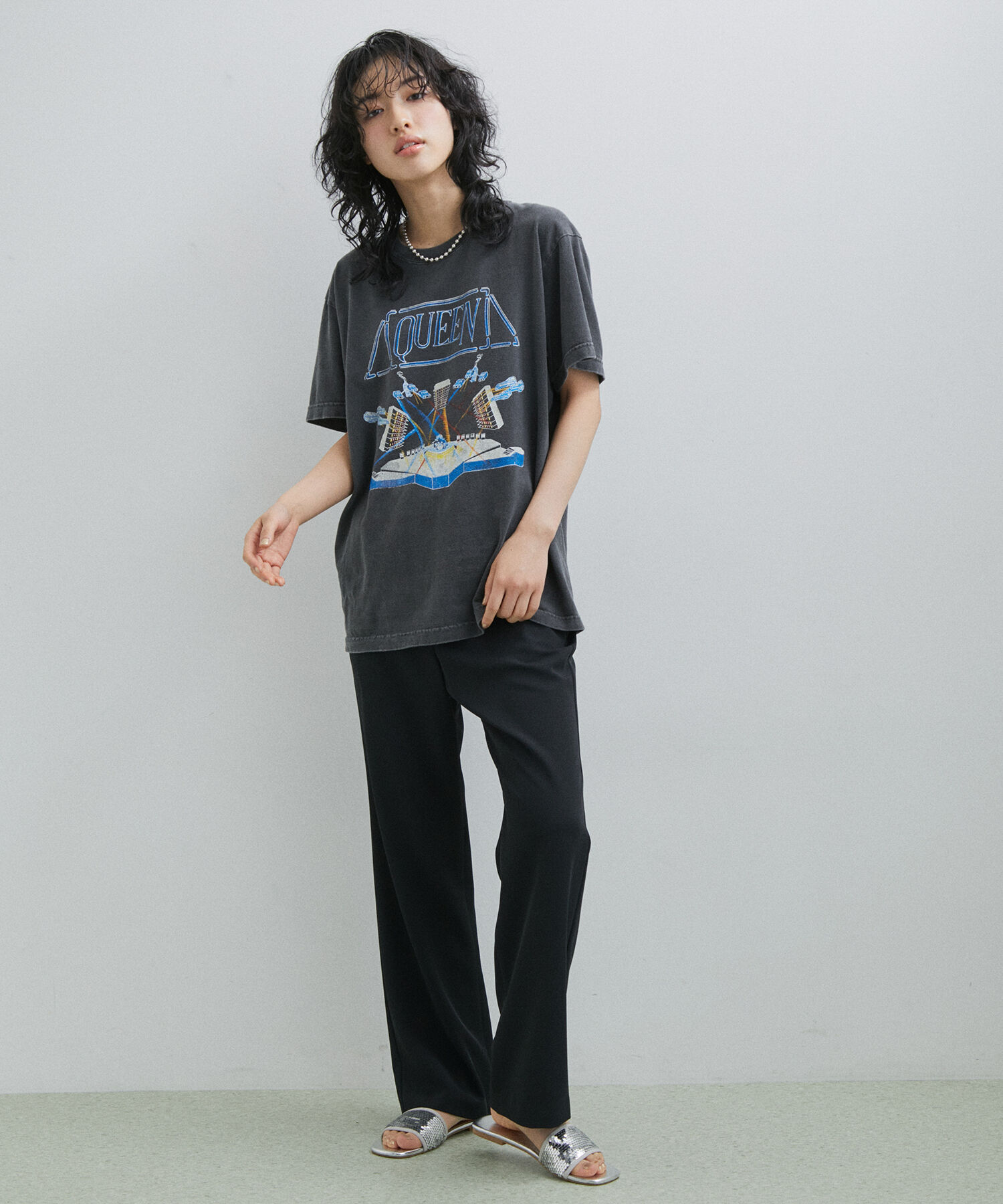 ADAM ET ROPE'「セミフレアイージーパンツ」|その他|