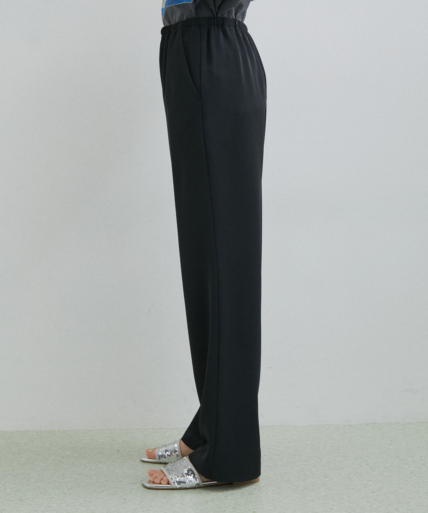 ADAM ET ROPE'「セミフレアイージーパンツ」|その他|