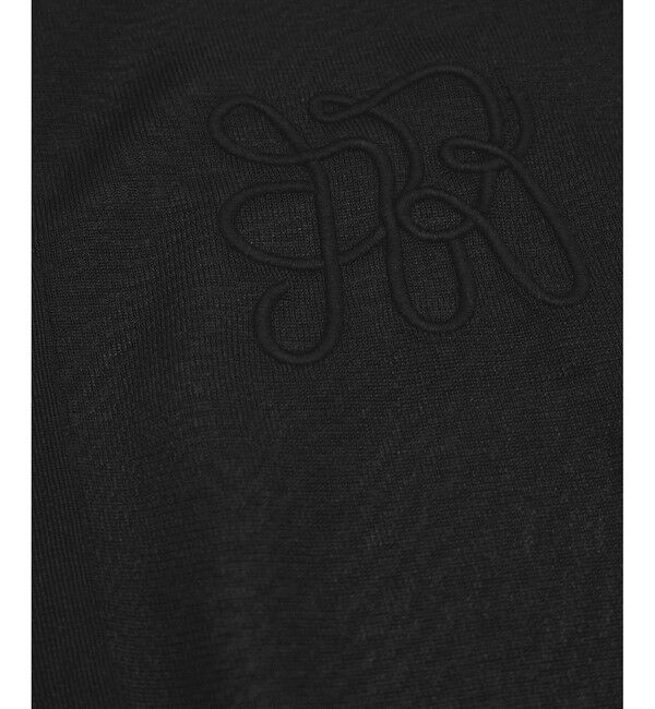 ADAM ET ROPE'「シアーロゴカーディガン」|カーディガン|