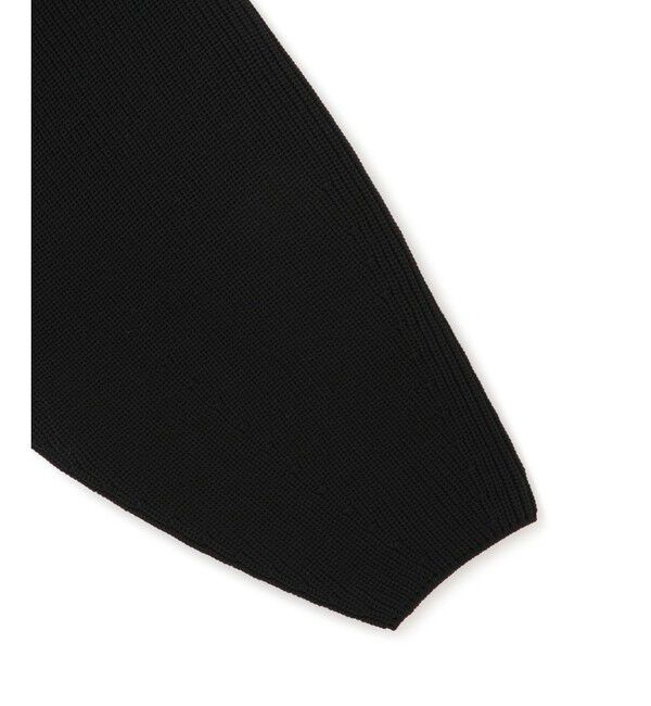 ADAM ET ROPE'「【WEB限定】・【サステナブル】セレクトネックウェーブボタンカーディガン」|カーディガン|