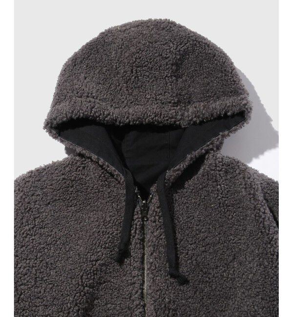 ADAM ET ROPE'「【WEB限定】《リバーシブル》ダック&times;ボア フーデット ジャケット / ユニセックス」|ブルゾン・スタジャン|