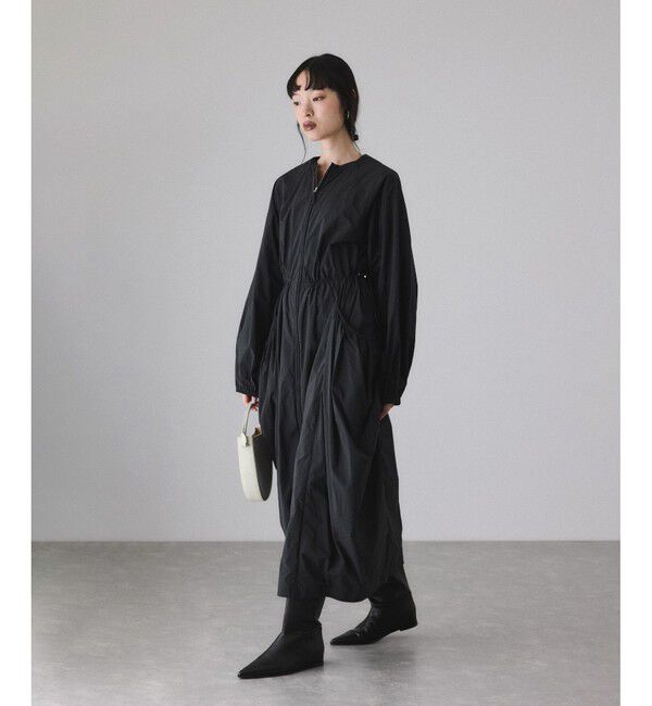 ADAM ET ROPE'「ナイロンコクーンワンピースコート」|その他|